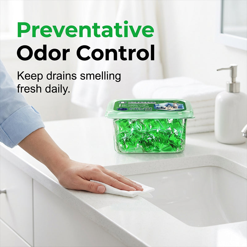 🎁 Add Drain Deodorizer Pods & Save 25%!