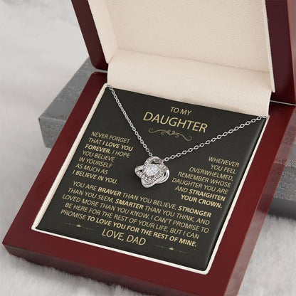To my Daughter - Never forget that I love you, Dad - Trybe