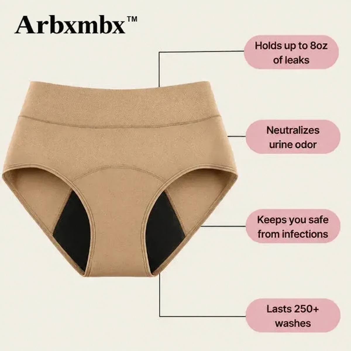 💖Last Day 50% OFF|ARBXMBX™  100% Leak-Proof Underwear 🌸
