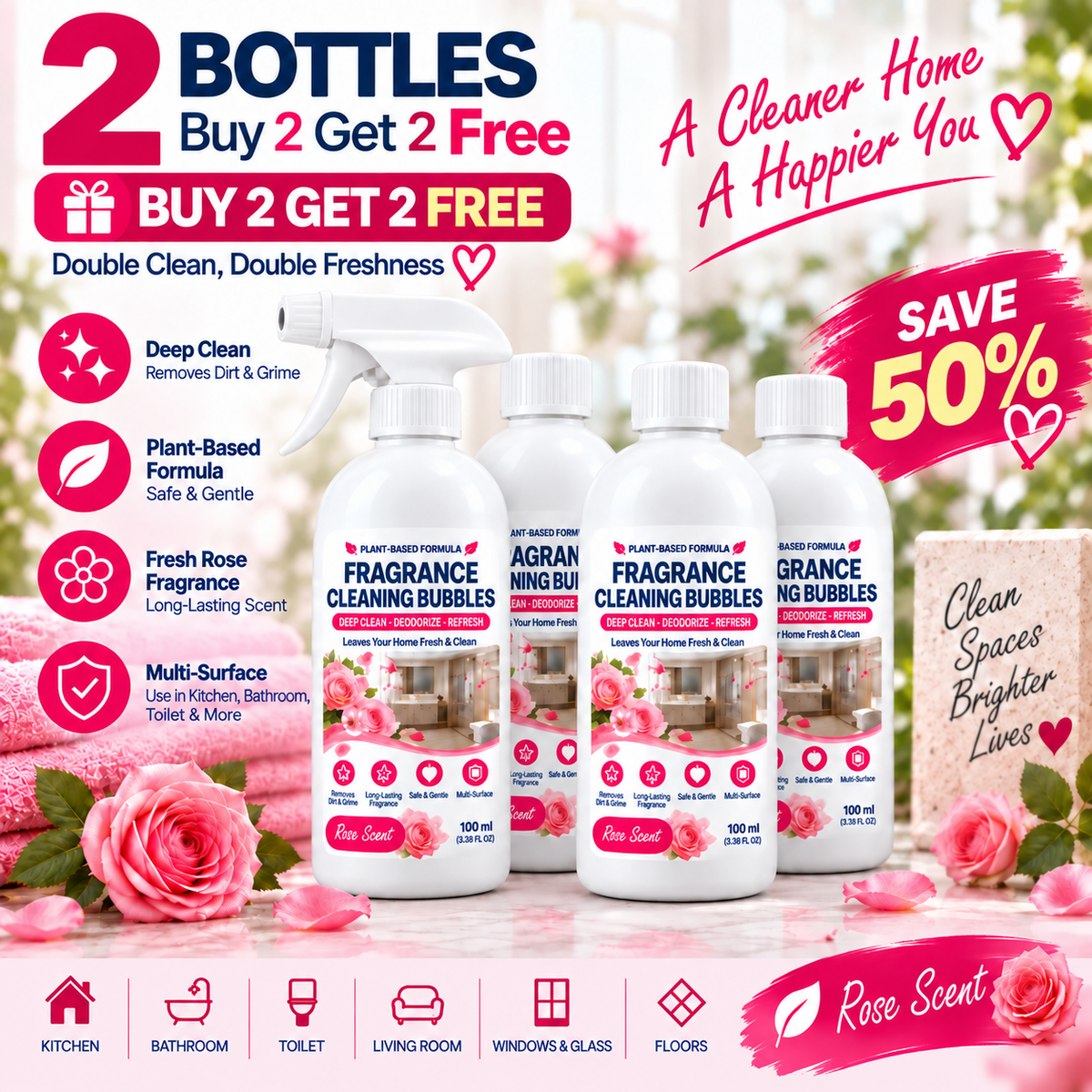 🔥 Add One More & Save 20% |Keep another Cleaning Hero on hand and save 20% when you add it to your order today.