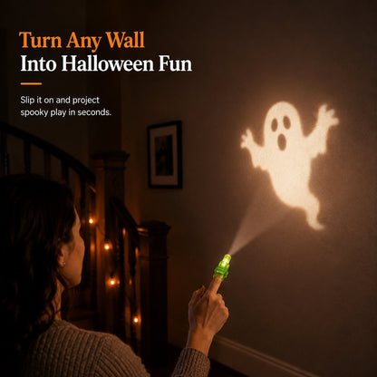 💥 SAVE 50%-Arbxmbx® Holiday LED Finger Projector Rings — Halloween & Christmas