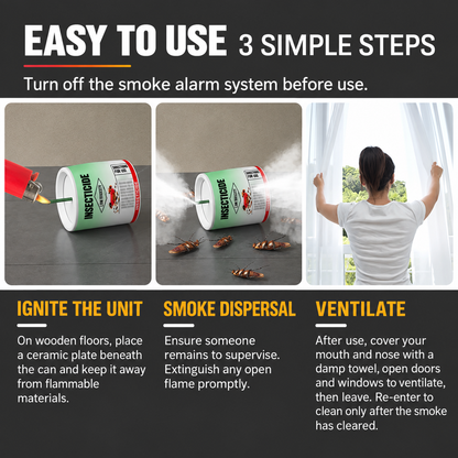 💥 25% OFF Upgrade — Military-Grade Smoke-Based Insect Control for Whole-Home Protection 🪳🏠
