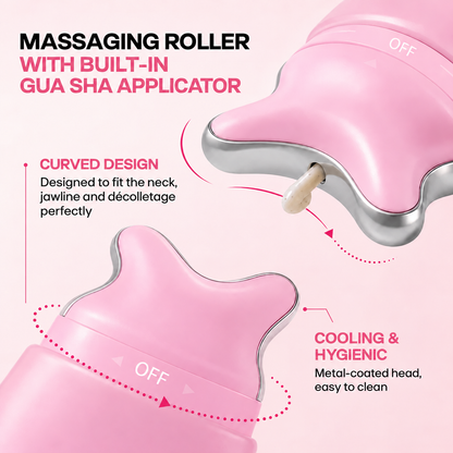 PDRN Neck Cream with Gua Sha Massager