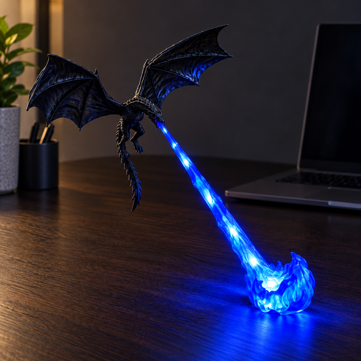 🔥 2026 HOT SALE 🔥 Dragonfire Wireless LED Dragon Lamp – Epic Fire-Breathing Dragon Light for Gaming Rooms, Desks & Gifts 🐉✨