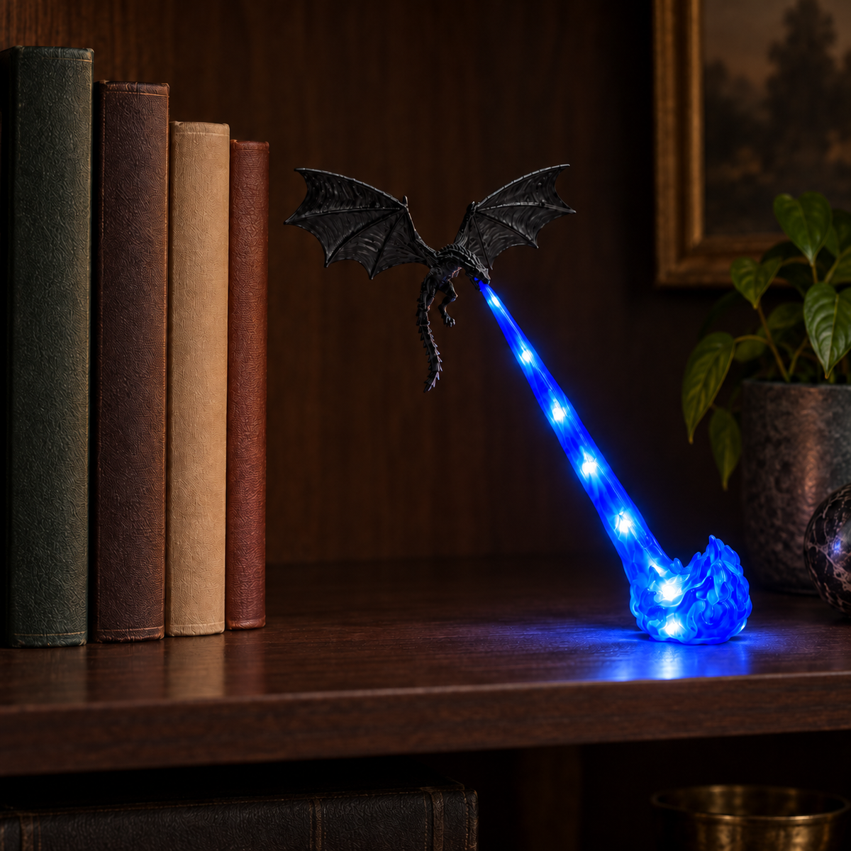 🔥 2026 HOT SALE 🔥 Dragonfire Wireless LED Dragon Lamp – Epic Fire-Breathing Dragon Light for Gaming Rooms, Desks & Gifts 🐉✨