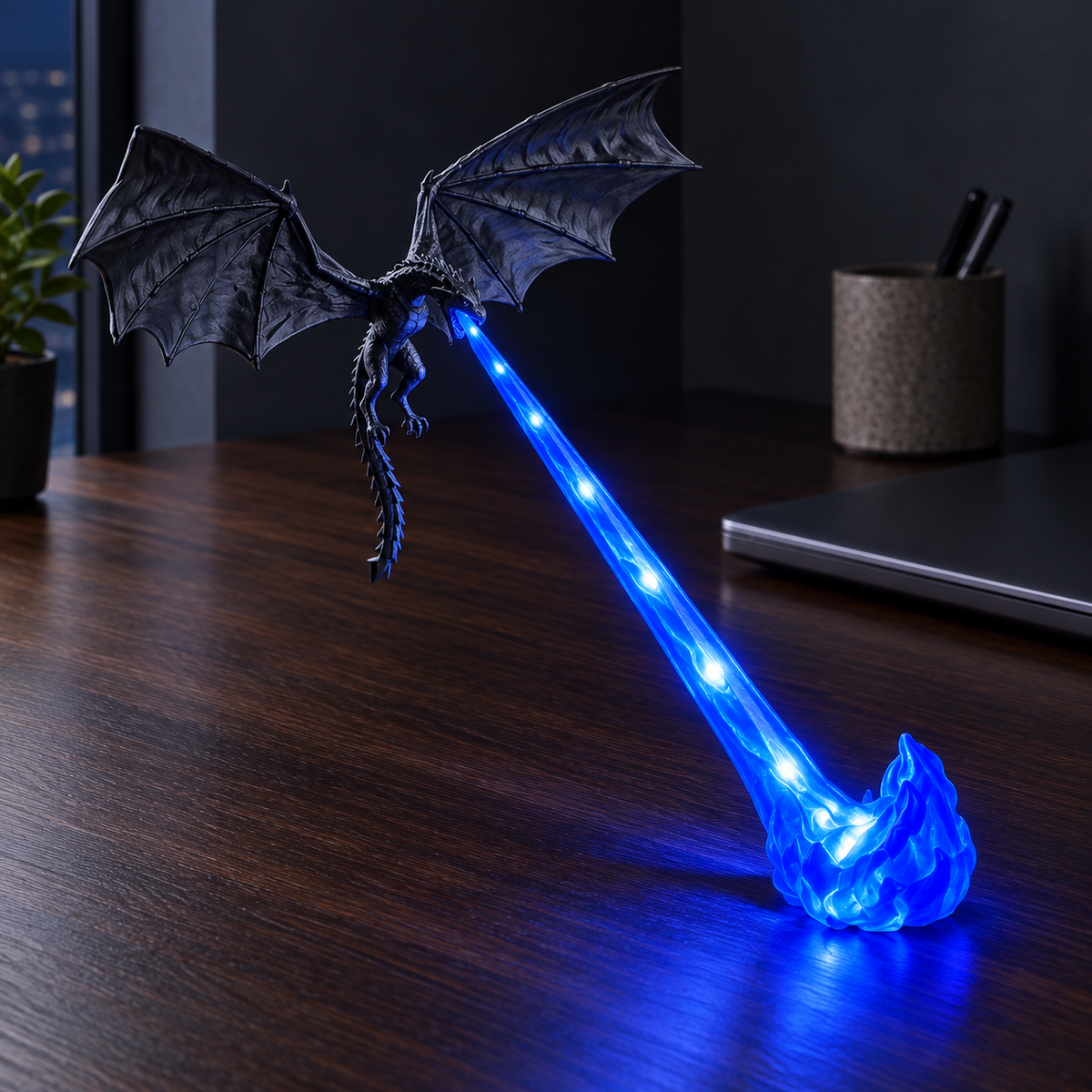 🔥 2026 HOT SALE 🔥 Dragonfire Wireless LED Dragon Lamp – Epic Fire-Breathing Dragon Light for Gaming Rooms, Desks & Gifts 🐉✨