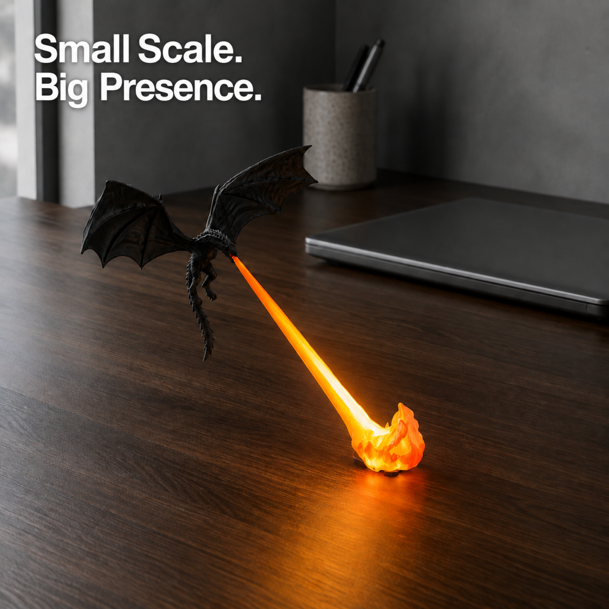 🔥 2026 HOT SALE 🔥 Dragonfire Wireless LED Dragon Lamp – Epic Fire-Breathing Dragon Light for Gaming Rooms, Desks & Gifts 🐉✨