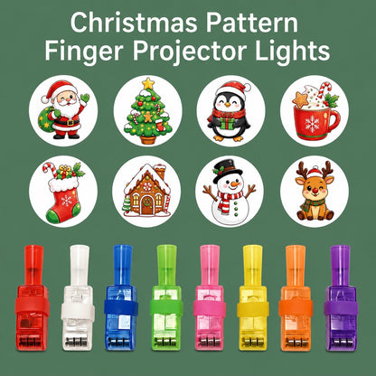 💥 SAVE 50%-Arbxmbx® Holiday LED Finger Projector Rings — Halloween & Christmas